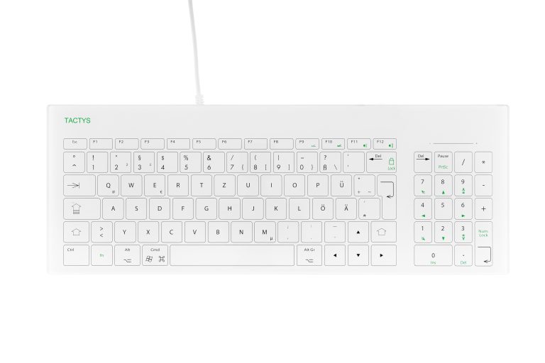 Tactys 711 touch keyboard reverse