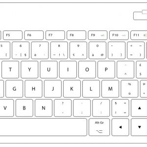 Clavier SLIM T1007